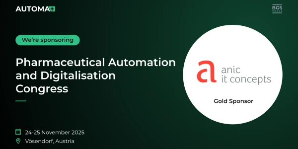 anic GmbH - Goldsponsor der automa+ 2025