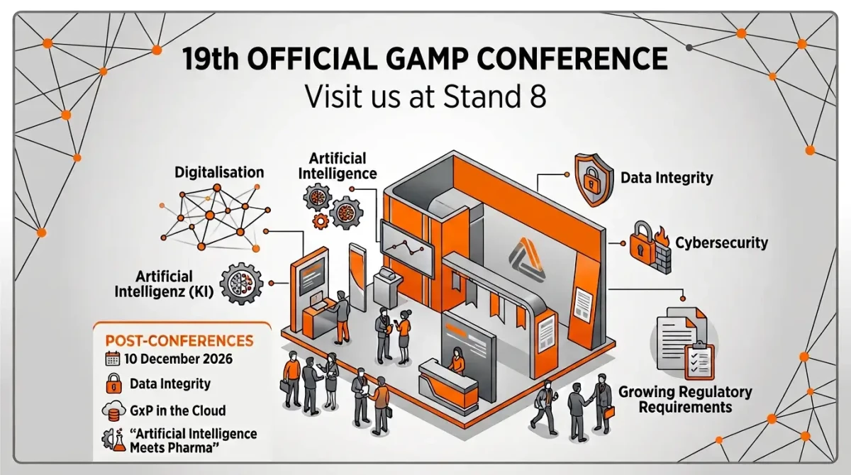 anic at the 19th Official GAMP® 5 Conference – Booth 8, 8 and 9 December 2026, Dorint Kongresshotel Mannheim